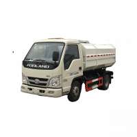 China new 4x2 Mini Hanging Bucket Barrel Loader Garbage Truck