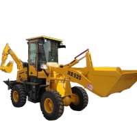 Wholesale diesel smallest front loading backhoe loader factory